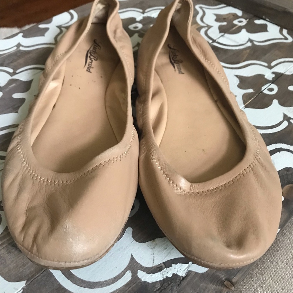 Lucky Brand Emmie Ballet Flats Nude